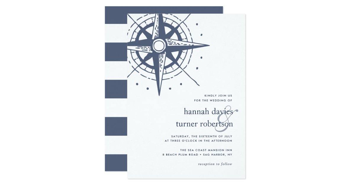 True North Wedding Invitation