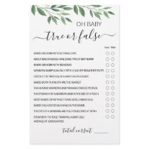 True or False Game Baby Trivia game with Answers
