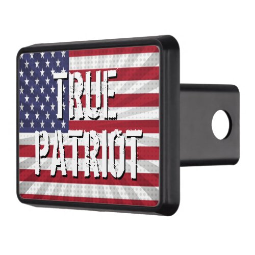 True Patriot American Flag Patriotic Hitch Cover