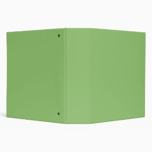 True Pistachio Green 3 Ring Binder