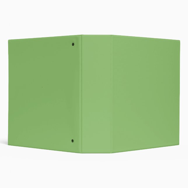 True Pistachio Green 3 Ring Binder (Background)
