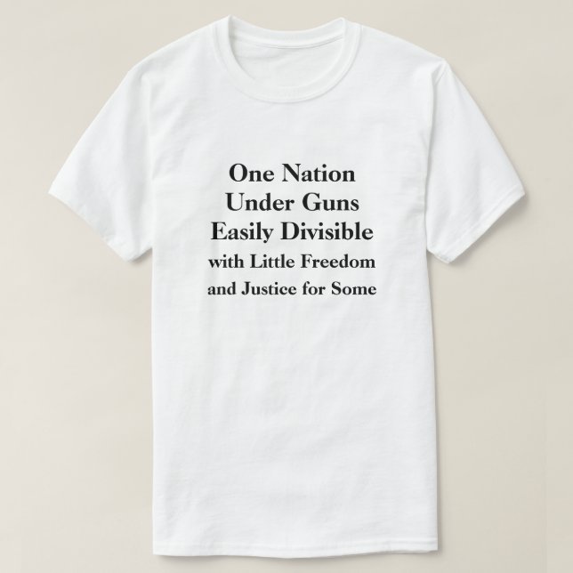 True Pledge of Allegiance T-Shirt  (Design Front)