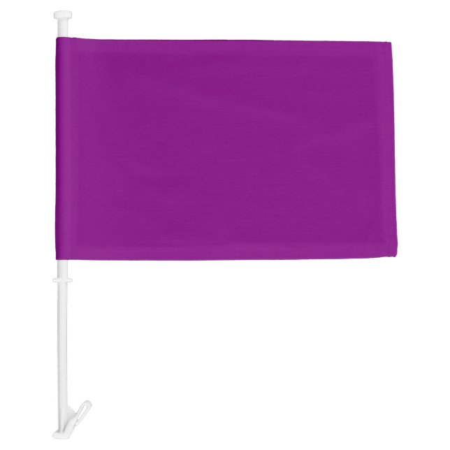 True Purple Car Flag (Front)