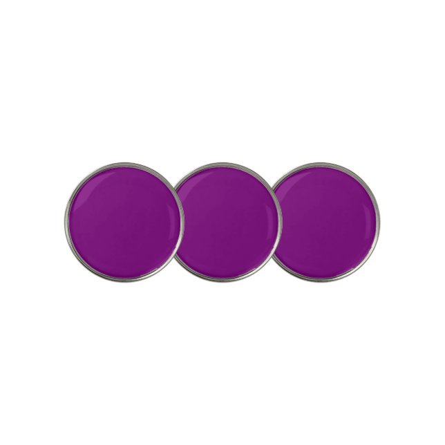 True Purple Golf Ball Marker (3 Up)