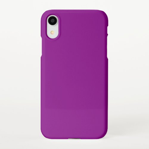 True Purple iPhone XR Case