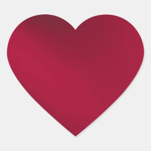 True Red Heart Seals and Stickers