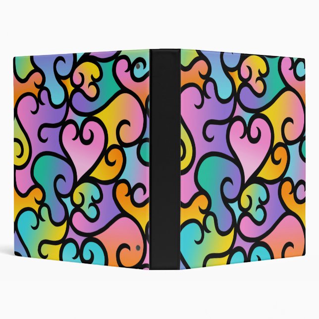 True Shades of Love 3 Ring Binder (Background)