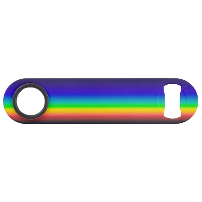 True solar spectrum bar key (Front (Horizontal))