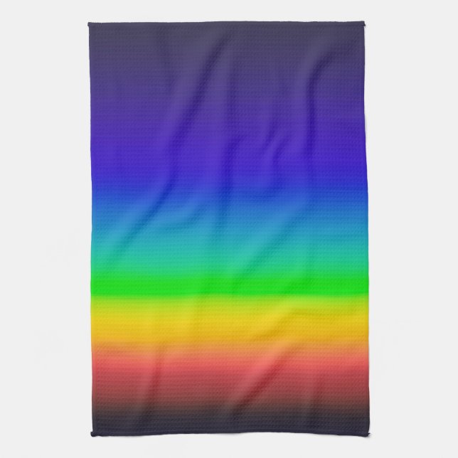 True solar spectrum kitchen towel (Vertical)