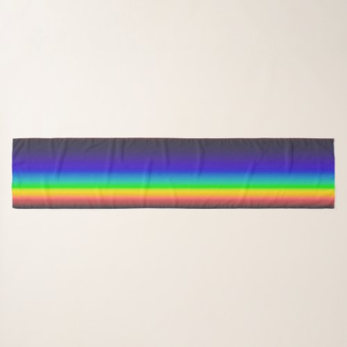 True solar spectrum scarf