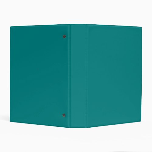 True Teal Mini Binder