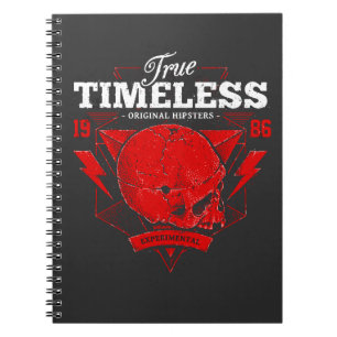 True Timeless Creative skull design Notebook