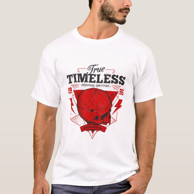 True Timeless Original Hipsters T-Shirt (Front)