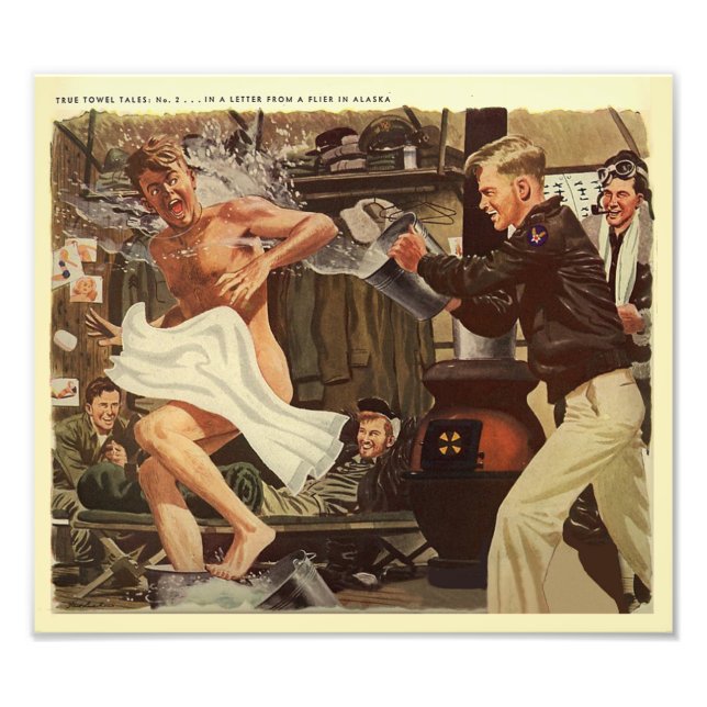 True Towel Tales No. 2 of 6 Photo Print (Front)