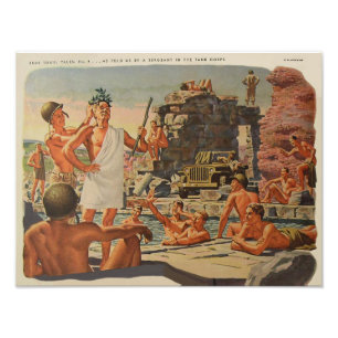 True Towel Tales No. 4 of 6 Photo Print