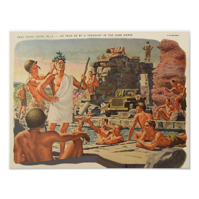 True Towel Tales No. 4 of 6 Photo Print (Front)