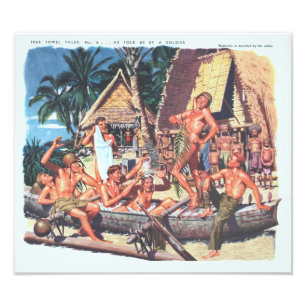 True Towel Tales No. 6 of 6 Photo Print