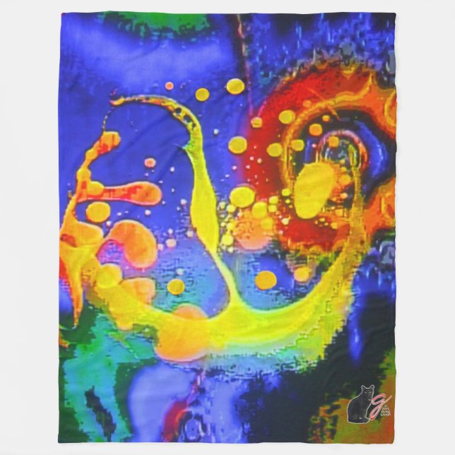 True Transcendental Fleece Blanket (Front)