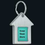 True Turquoise Blue Green Southwestern Solid Color Pet ID Tag<br><div class="desc">House Shaped Pet ID Identification Tag with customizable template Your Text Here typography printed with True Turquoise Blue Green Southwestern Solid Color background illustration and select products collection by TheFabricSeal print on demand shop at Zazzle.com #ZazzleMade https://www.zazzle.com/store/thefabricseal These custom House shaped pet tags are the perfect accessory for your furry...</div>