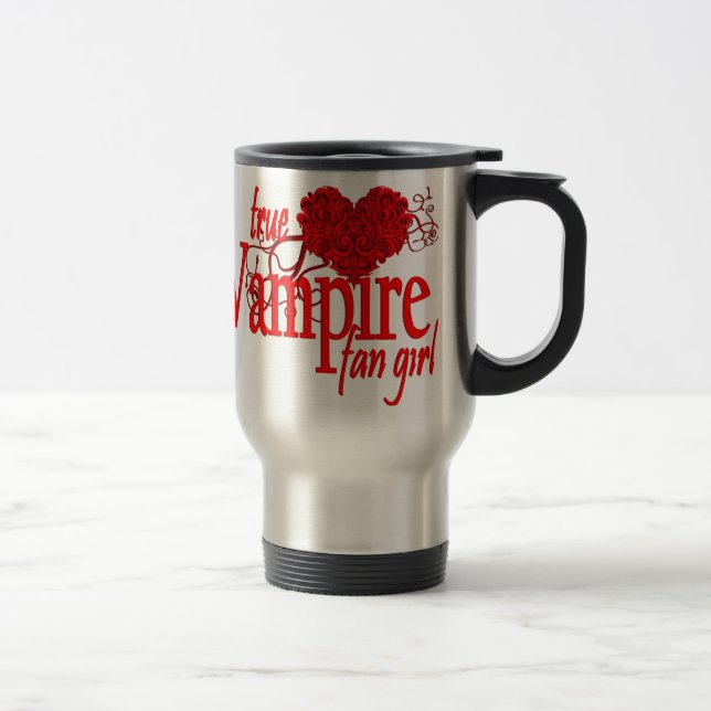 True vampire fan girl travel mug (Right)