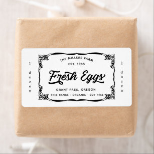 Egg Carton Labels | Zazzle