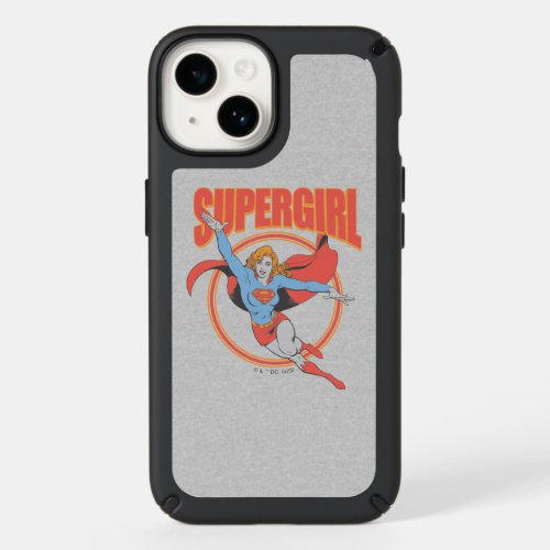 True Vintage Supergirl Flying Graphic Speck iPhone 14 Case