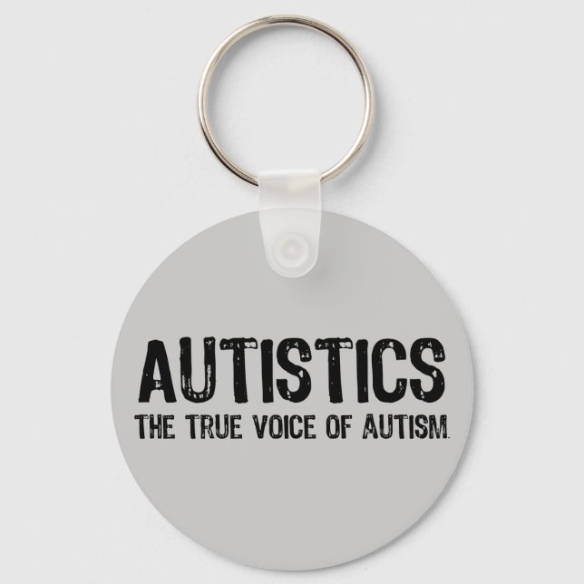 True Voice of Autism Keychain (Front)