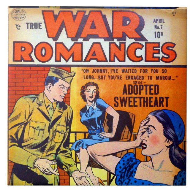 True War Romances #7 Ceramic Tile