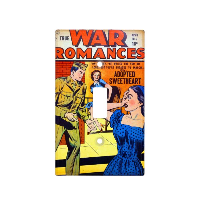 True War Romances #7 Light Switch Cover