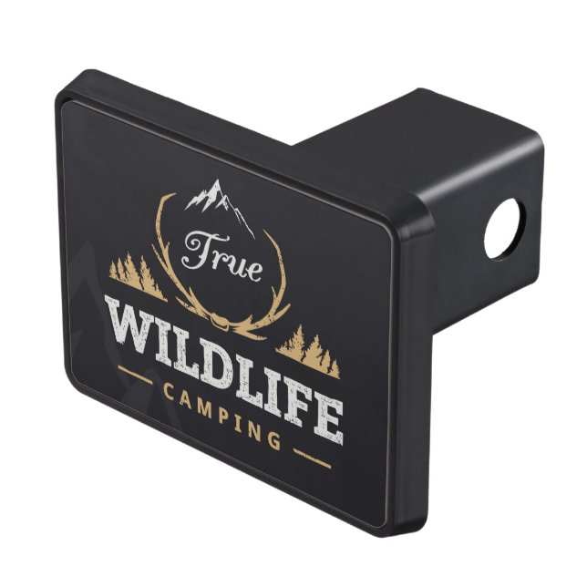 True Wildlife Camping Hitch Cover (Top Right)