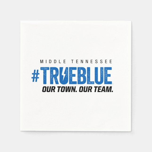 #TRUEBLUE NAPKINS (Front)