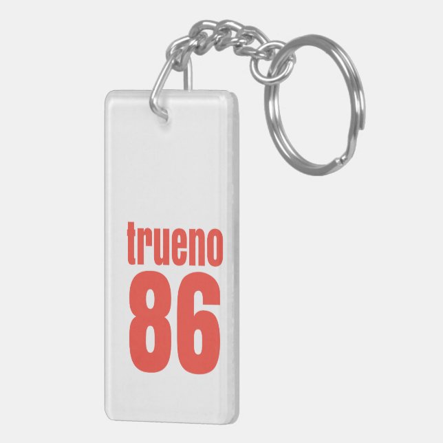 Trueno AE86 Keychain (Back Right)