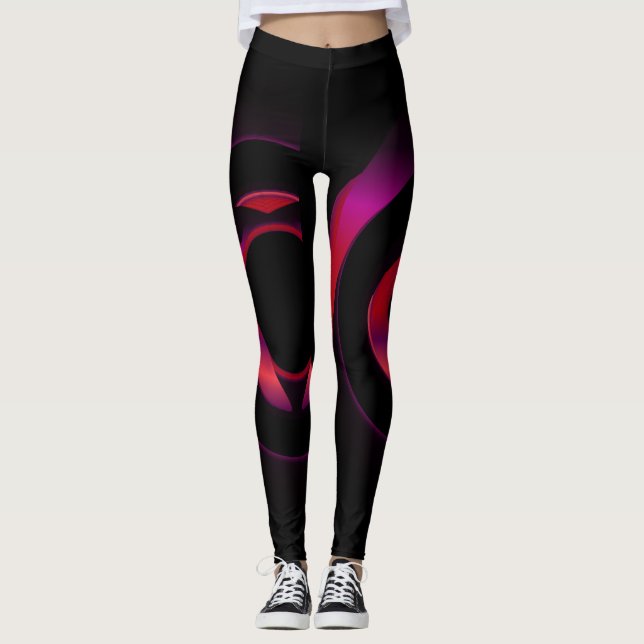 TrueSymbol-Active Wear Leggings (Front)