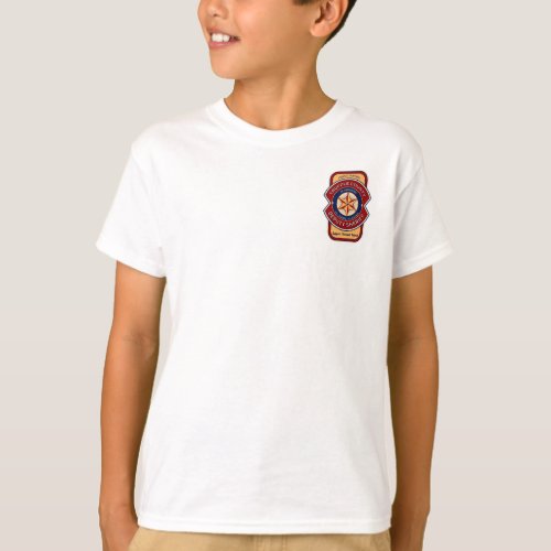 Truffle County Deputy Sheriff _ Handler Kids T_Shirt
