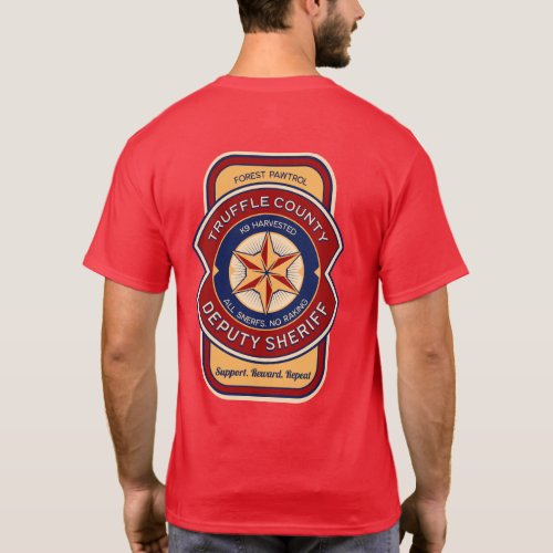 Truffle County Deputy Sheriff _ Handler T_Shirt