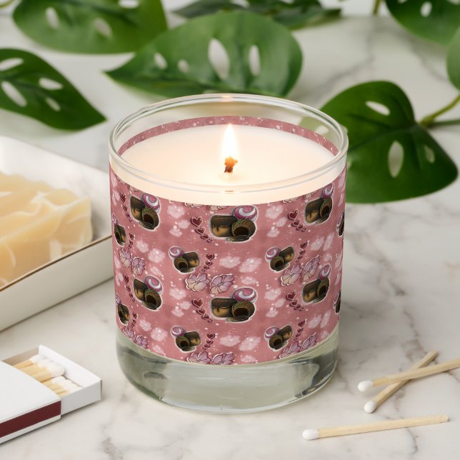 Truffle- Sprinkles Scented Candle (Lit)