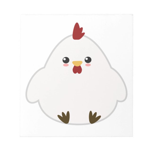 Truffle the Chicken Notepad (Front)