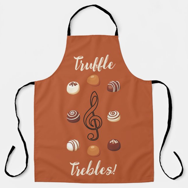 Truffle Trebles Apron (Front)