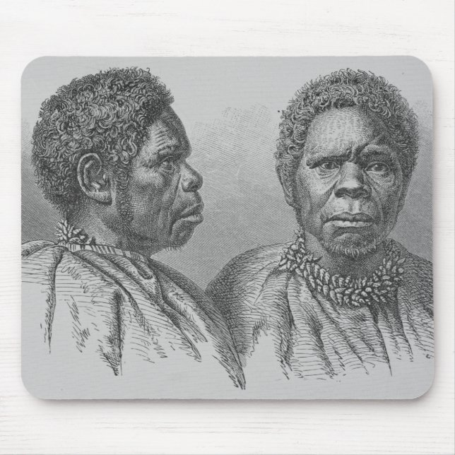Truganina, the last Tasmanian woman Mouse Pad (Front)