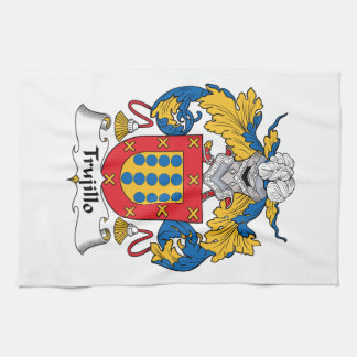 Trujillo Family Crest Kitchen Towel