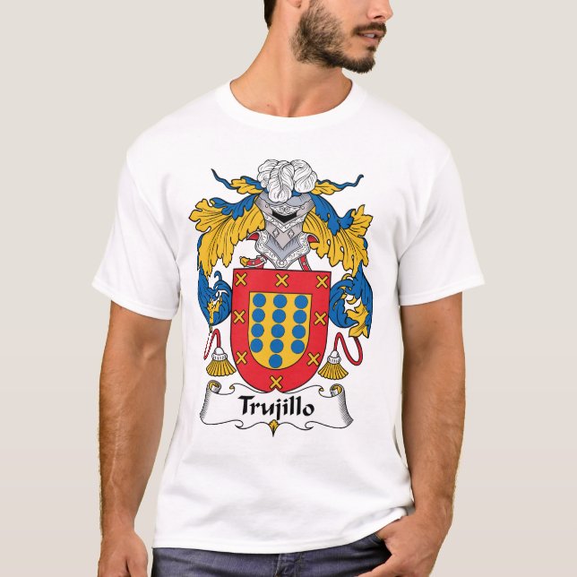 Trujillo Family Crest T-Shirt (Front)