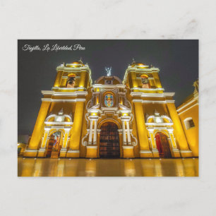Trujillo, Perú Cathedral Postcard