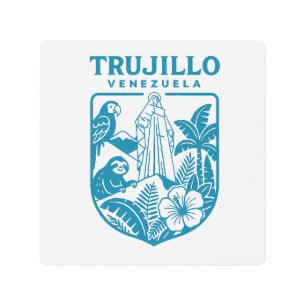 Trujillo Venezuela Diseño cultural Venezolano Metal Print