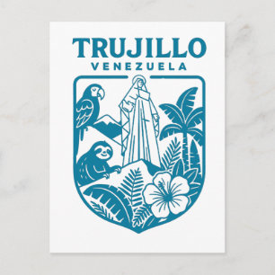 Trujillo Venezuela Diseño cultural Venezolano Postcard