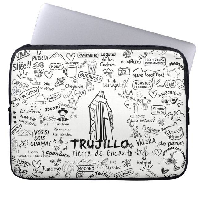 Trujillo Venezuela Tierra de Encanto - Pure Ve Laptop Sleeve (Front)