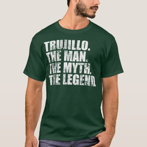 TrujilloTrujillo Family name Trujillo last Name Tr T_Shirt