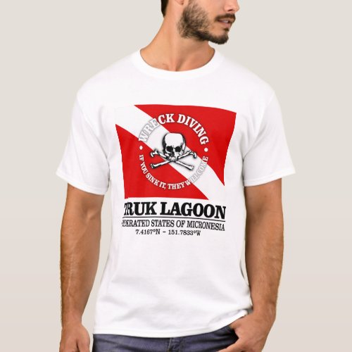 Truk Lagoon best wrecks T_Shirt