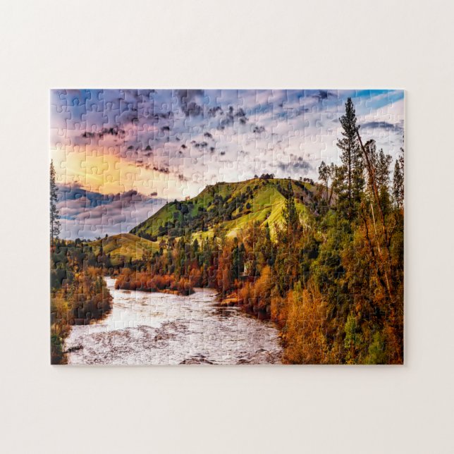 Trukee River California. Jigsaw Puzzle (Horizontal)