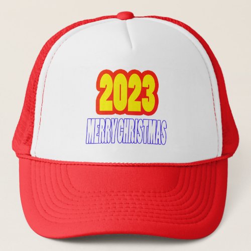 truker hat 2023 merry charistmas design