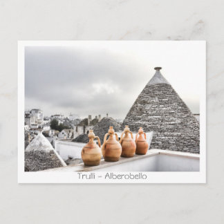 Trulli - Alberobello Postcard